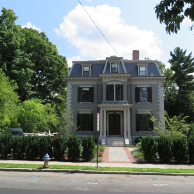 House with slate roof